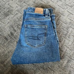 American eagle high waisted mom jeans